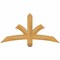 Ekena Millwork Davenport Rough Sawn Timber Gable Bracket, Western Red Cedar, 48"W x 24"H x 4"D x 4"F, 12/12 Pitch GBW048X24X0404DAV00RWR - alternate 1